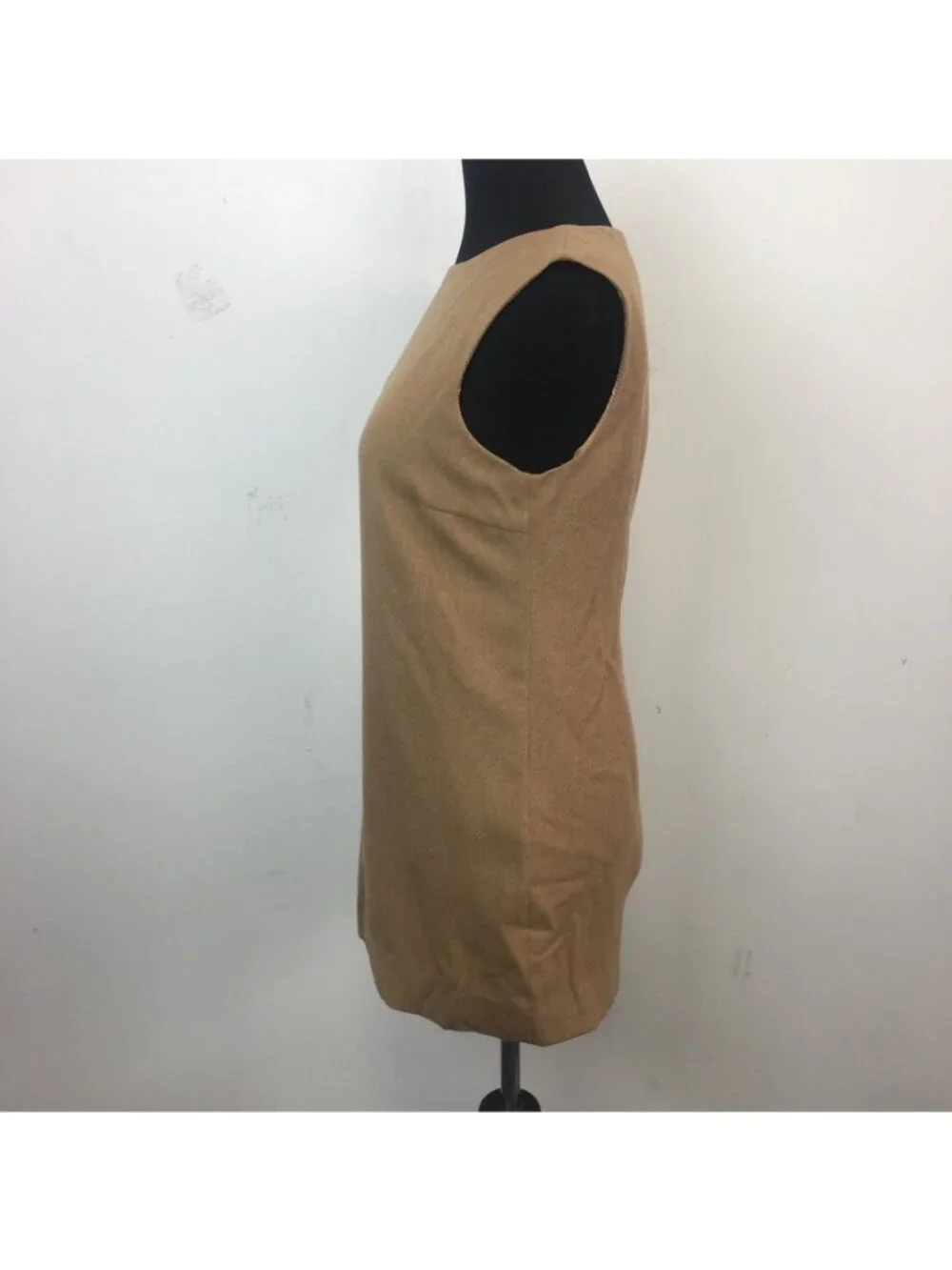 Vintage Michael Kors Bergdorf Goodman Womens 100% Camel Hair Sheath Dress Size 8